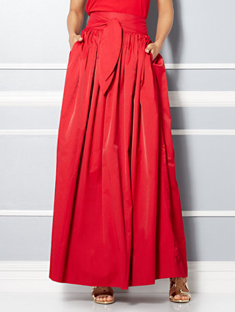 eva mendes maxi skirt