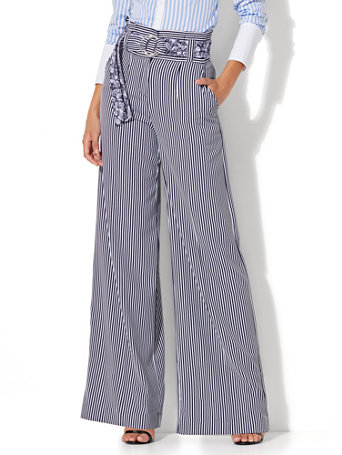 paperbag waist palazzo pants