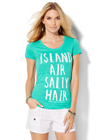 ocean air salty hair shirt