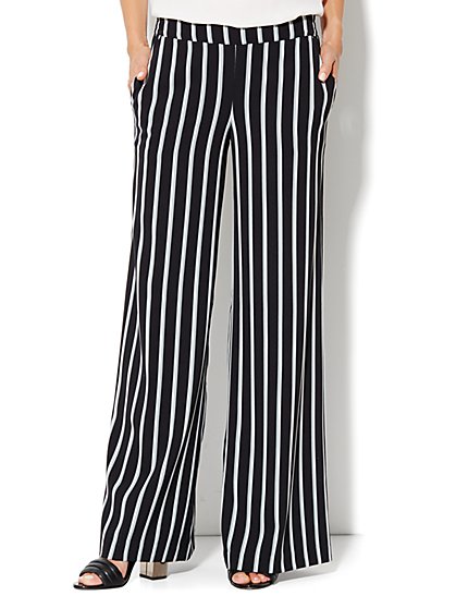 bcbg crepe palazzo pants