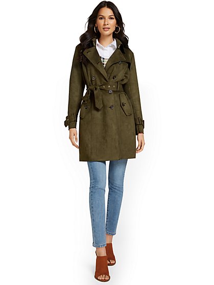 new york and company trench coat