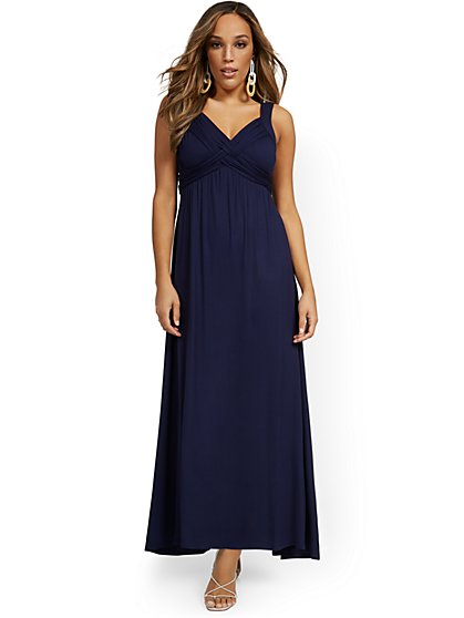 new york and company royal blue dress