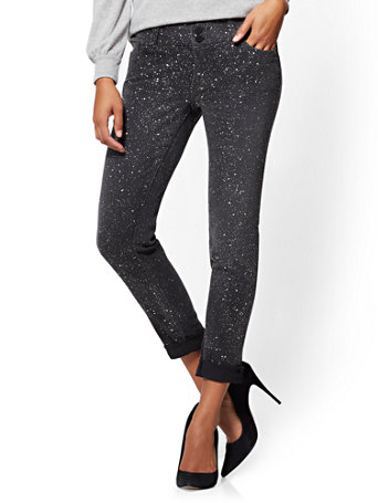 jeans with sparkles