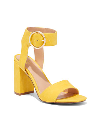 next yellow sandals