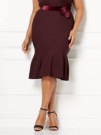 Ariana Skirt - Plus - Eva Mendes Collection | New York & Company