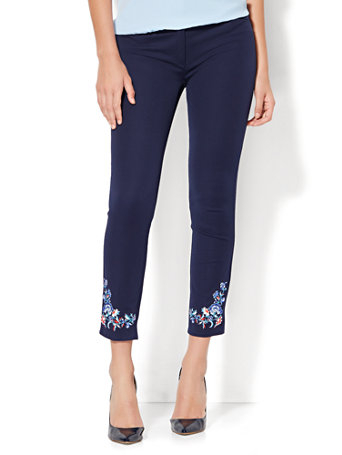 NY&C: Audrey Ankle Pant - Navy
