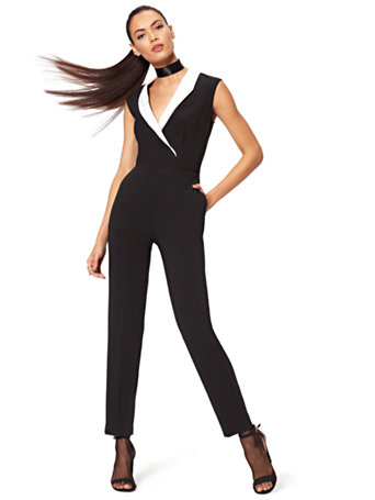 collared jumpsuit