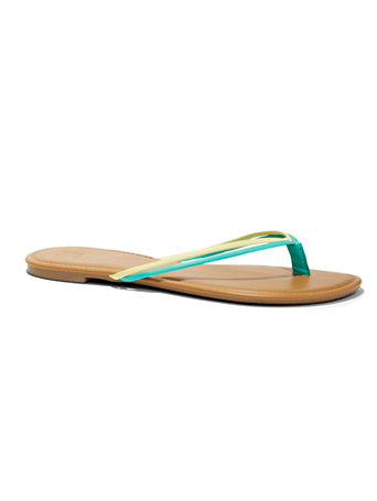 Double-Strap Flip-Flop Sandal - New York & Company