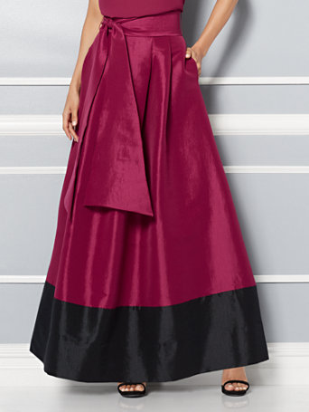 eva mendes maxi skirt