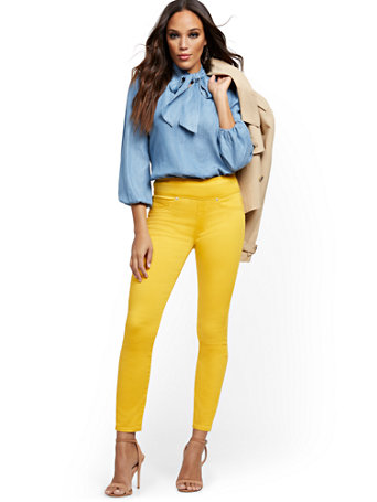 gap yellow jeans