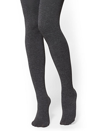 fleece lined opaque tights