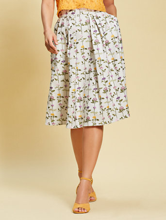 Floral Maddie Skirt - Eva Mendes Fiesta Collection | New York & Company