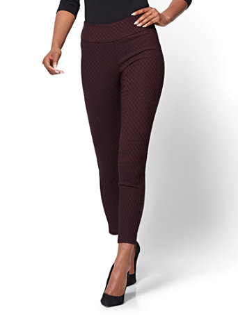 high waisted pull on pants