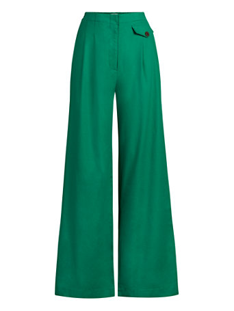 NY&Co Women's Ione Wide-Leg Pants - Eva Mendes Collection Vibrant Green NY&Co Women's Ione Wide-Leg Pants - Eva Mendes Collection Vibrant Green