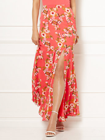 eva mendes maxi skirt