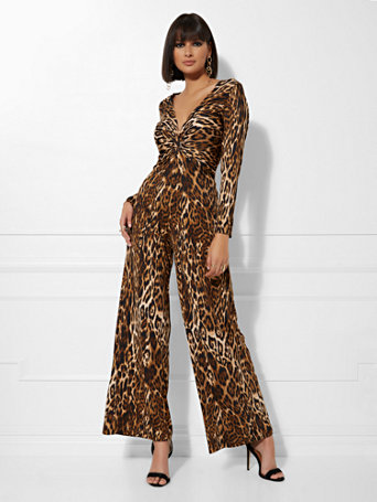 leopard jumpsuit