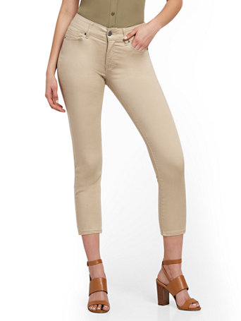 capri jeans high waist