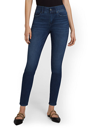 Mya Curvy Ultra High-Waisted Super-Skinny Boost Jeans - Hamilton Wash ...