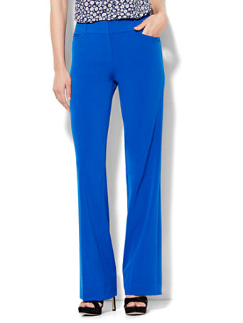 Petite Bootcut Pant - Signature Fit - Double Stretch - 7th Avenue | New ...