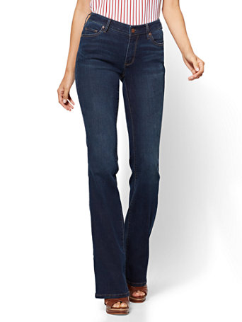 petite curvy bootcut jeans