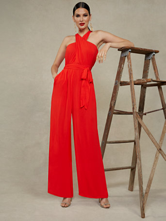 Petite Gauze Jumpsuit | New York \u0026 Company