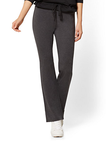 gray yoga pants bootcut