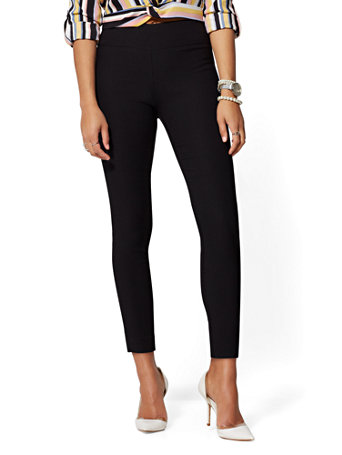 NY&Co Women's Petite Whitney High-Waisted Pull-On Ankle Pants NY&Co Women's Petite Whitney High-Waisted Pull-On Ankle Pants