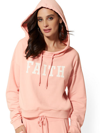 faith hooded sweatshirt