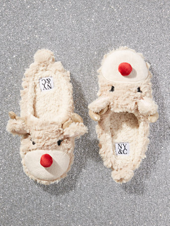 reindeer slippers