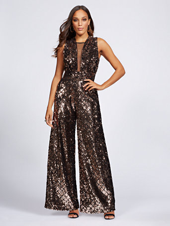 Sequin Jumpsuit - Gabrielle Union Collection | New York & Company
