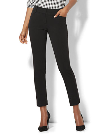 Slim Ankle Pant - Signature Fit - Double Stretch - 7th Avenue | New ...