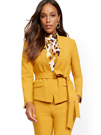 blazer belted