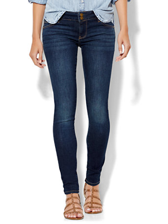 NY&C: Soho Jeans - Curve-Creator Legging - Flawless Blue Wash