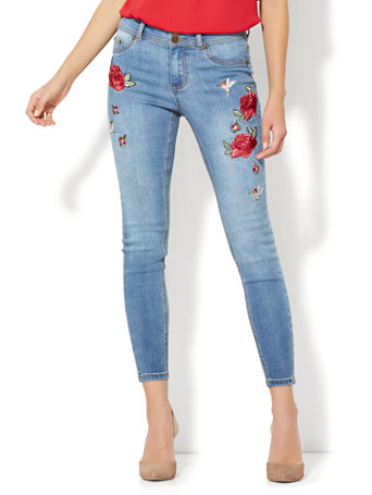 Business plan high waisted jeans cropped new york and company