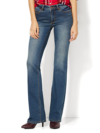 NY&C: Soho Jeans - Instantly Slimming - Curvy Bootcut - Parade Blue ...