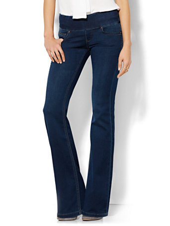 NY&C: Soho Jeans - Pull-On Bootcut - Highland Blue Wash