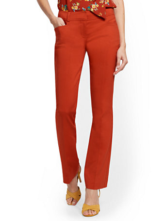 NY&Co Women's Tall Bootcut Pants - Signature - All-Season Stretch - 7th Avenue Stoplight Red NY&Co Women's Tall Bootcut Pants - Signature - All-Season Stretch - 7th Avenue Stoplight Red