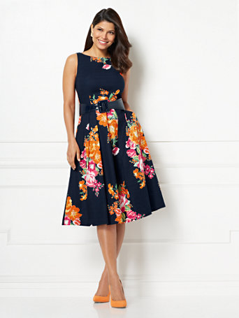 tall fit and flare dress