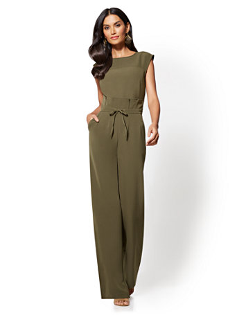 paperbag waist jumpsuit