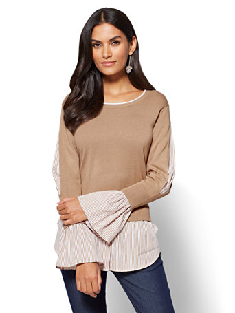 NY\u0026C: Twofer Sweater - Stripe