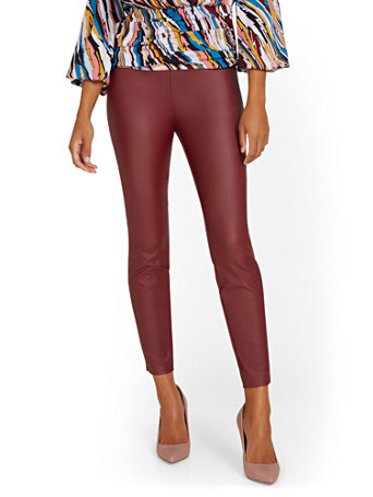 pull on slim leg pants