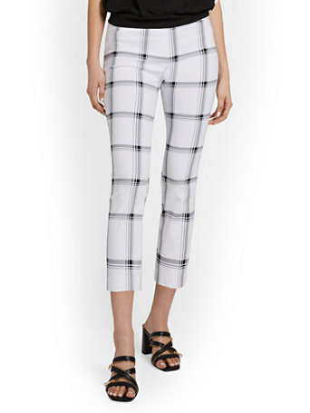 Whitney High-Waisted Pull-On Slim-Leg 