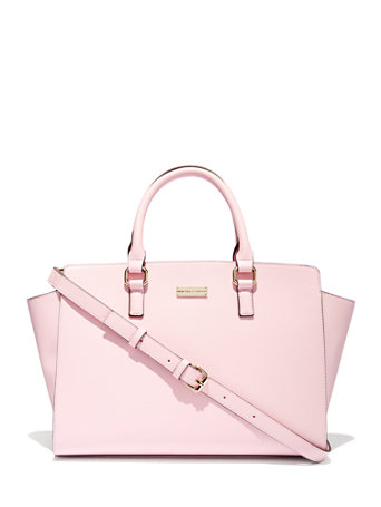 Ny C Winged Faux Leather Tote Bag 633