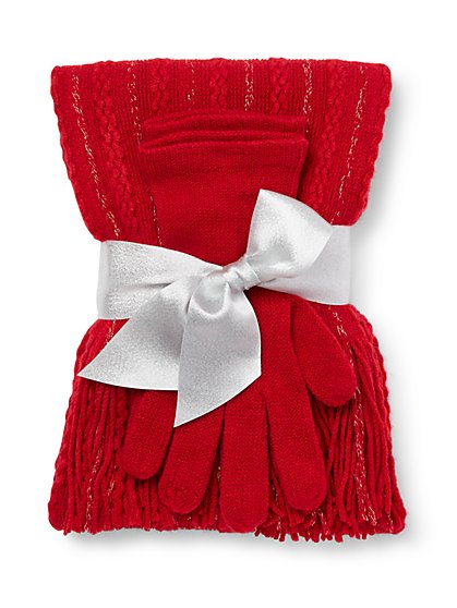 nike hat scarf and glove set