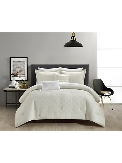 Artista Queen-Size 5-Piece Comforter Set - NY&C Home - New York & Company