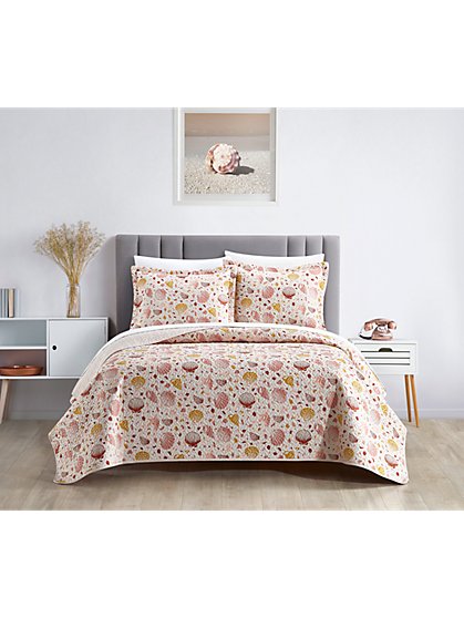 Bali Queen-Size 3-Piece Quilt Set - NY&C Home - New York & Company