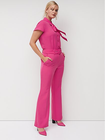 Belted Flare Pant - New York & Company