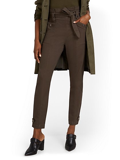 Belted Utility Jogger Pant - New York & Company