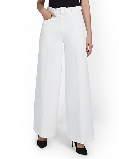Belted Wide-Leg Pant - New York & Company