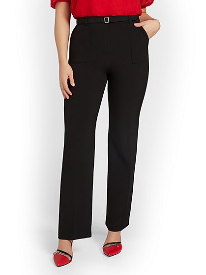 Belted Wide Leg Pant - New York & Company
